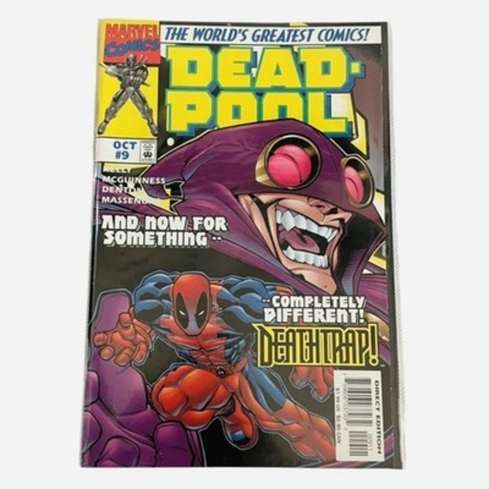 Marvel Comics Deadpool #9 Oct 1997 Deathtrap Kelly McGuinness NM New